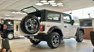 Finally White Thar 2023 Top Model 4x4 Petrol Automatic ❤️ Thar 4x4 White Colour