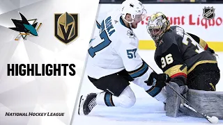 Sharks @ Golden Knights 9/26/21 | NHL Highlights