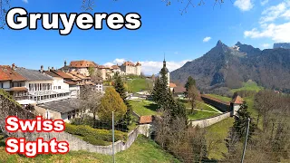 Gruyeres Switzerland 4K Most beautiful historical Village