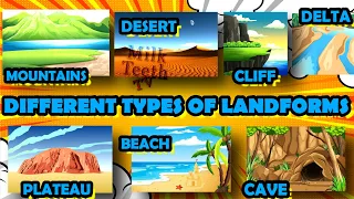 Different Types of Landforms | What are Landforms? Beginner's Geography | Physical Features of earth