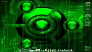 Ubuntu 11.04 - Desktop Matrix Style Theme