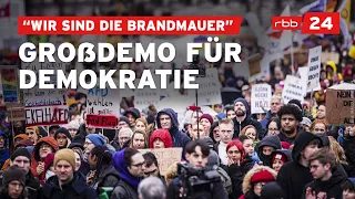 Berlin: 150.000 demonstrieren gegen Rechtsextremismus