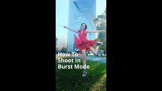 Use the Burst mode feature on your iPhone to capture action shots!🤩🤳#iphonephotography #shorts
