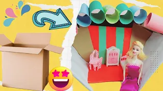 DIY How to Make miniature Incredible a Barbie House From Carton Easy Satisfying #diy #youtube