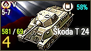Мастер 3D-fan - Skoda T24 (v4 - 1700 урона + 1200 засвета), 5 уровень, Чехия, СТ - Вестфилд