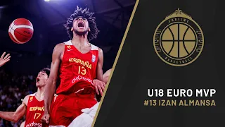 Spanish Izan Almansa EUROBASKET 2022 MVP Turkey v Spain FIBA U18 European Champ Final Highlights