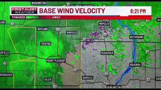 Severe Weather Cut-In - KWQC-TV6 - 4/27/24