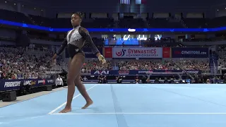 Karis German - Floor Exercise - 2021 U.S. Gymnastics Championships - Senior Women Day 2