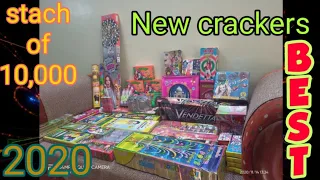 Diwali stash 2020 worth of rupees 10,000 . All new crackers by jugadu craft. happy Diwali to all .