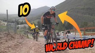 UN GIRO CON IL CAMPIONE DEL MONDO XC!! 🥵