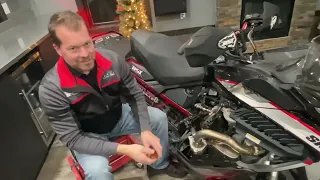 Skidoo 900 Turbo Vari sound Muffler Overview