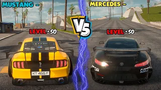 Mercedes AMG GT 🚀 Vs Mustang Gt 🔥|| Drive Zone Online Part - 37