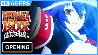 Medaka Box Abnormal Opening |Creditless| [4K 60FPS AI Remastered]