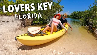 Chasing Dolphins & Kayaking LOVERS KEY State Park | Florida Beach Adventures