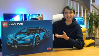 Lego Bugatti Chiron 42083 Speed Build (Led and Neon Modified)