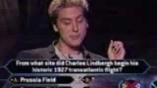 Lance Bass on Millionaire lifeline call