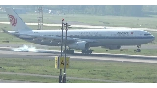 Plane impressions - Planespotting DUS [Düsseldorf International Airport] with Air China Airbus A330