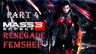 Mass Effect 3 [HD] Renegade FemShep Playthrough part 4 (Huerta Memorial Hospital)