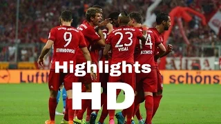 Bayern Munchen vs Borussia Mönchengladbach 2016/2017 Highlights