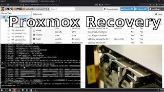 Proxmox Recovery: Getting VMs running after a host failure