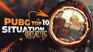 PUBG Top 10 Situation | TGLTN | Pro STREAMERS Performance Reaction 2023