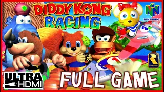 DIDDY KONG RACING [N64 UltraHDMI] Full Game 100% Walkthrough - No Commentary