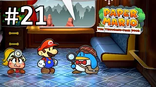 Paper Mario The Thousand-Year Door - Gameplay Walkthrough Part #21 - Train Investigation