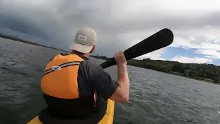 Kajaksegeln mit Gewitter im Oberland - Greifensee - 19.05.2024