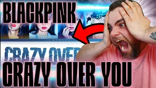 RAPPER REACTS to BLACKPINK - CRAZY OVER YOU - FIRST TIME HEARING