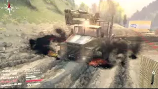 SpinTires 2014 убитый краз