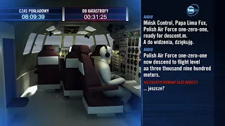 Unpublished recording from cockpit Tu 154M1 101 (from "tvn24")