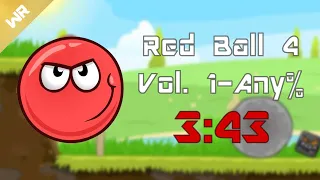 *World Record* Red Ball 4 Vol. 1- Any% (3:43)