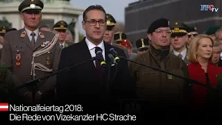 Nationalfeiertag 2018: Die Rede von Vizekanzler HC Strache