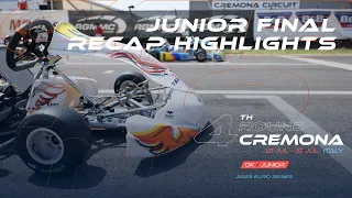 Junior Final Recap Highlights | Euro Series Round 4, Cremona 🇮🇹