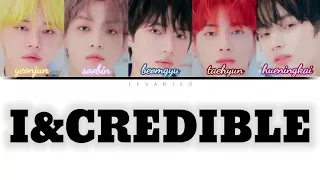 how would TXT sing I&CREDIBLE by I-LAND TRAINEES? color coded han/rom/eng lyrics