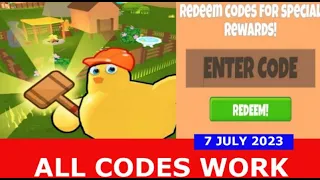 *ALL CODES WORK* Chicken Life ROBLOX | July 7, 2023
