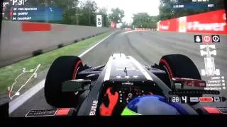 F1 2013 PS3 League Race Montreal Highlights CFRL {HD}