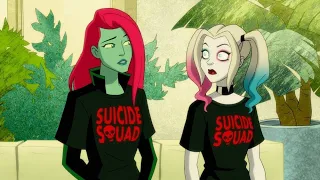 Harley Quinn and Poison Ivy being iconic for 6 minutes s̶t̶r̶a̶i̶g̶h̶t̶