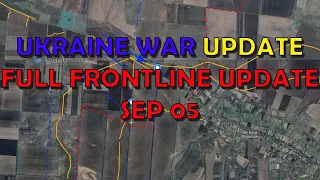 Ukraine War Update (20230905): Full Frontline Update