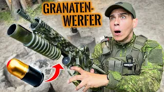 Spezialwaffe mit Granatenwerfer! Ist das der Endgegner im Airsoft? | Survival mattin