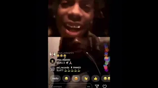 Melly  and von on live #freemelly #ynw #ynwmelly