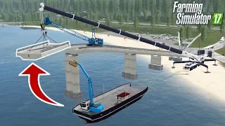 LS17 - XXL Brückenbau zur Insel!