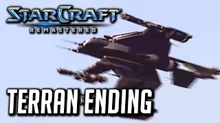 Starcraft Remastered: Terran Ending Cinematic - Mengsk Becomes Emperor
