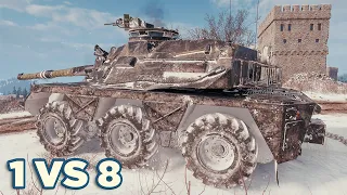 Concept No. 5 • 1 versus 8 gameplay World of Tanks