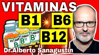 VITAMINAS B1 B6 B12 💥 Para qué sirven, cómo conseguirlas y contraindicaciones