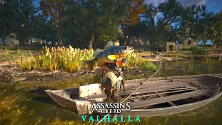 Рыбалка в Assassin's Creed Valhalla [PS5 4K 60FPS] #AssassinsCreedValhalla #PS5