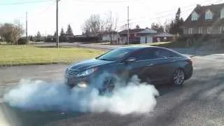 2011 Sonata Turbo Burnout