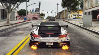 GTA 5 NaturalVision Evolved - Mercedes-AMG GT Black Series | 21:9 Ultrawide Gameplay