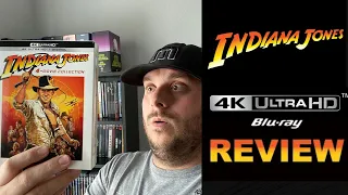 INDIANA JONES 4K UHD BLU-RAY 4-MOVIE COLLECTION - UNBOXING