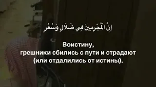 Воистину грешники сбились с пути и страдают